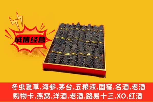 阳西县回收海参